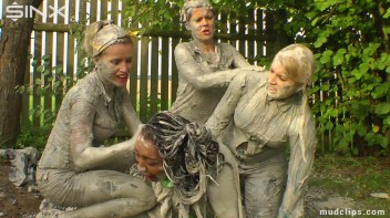 Mud Wrestling Girlfriends' Messy Affair Screencap 58 on www.sinx.com
