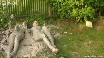 Mud Wrestling Girlfriends' Messy Affair Screencap 68 on www.sinx.com