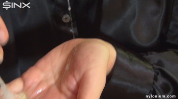 Submissive Nylon Masked Beauty Used As Cum Slut Screencap 60 on www.sinx.com