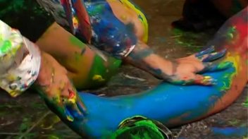 Painting Lesson Turns Messy Screencap 92 on www.sinx.com