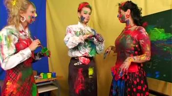 Painting Lesson Turns Messy Screencap 48 on www.sinx.com