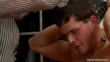 Boss Gets Punished By Big Black Strap-On Screencap 52 on www.sinx.com