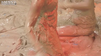 Messy Wrestling: Fashion Freaks Throw Down In The Mud - Watch Them Roar! Screencap 28 on www.sinx.com