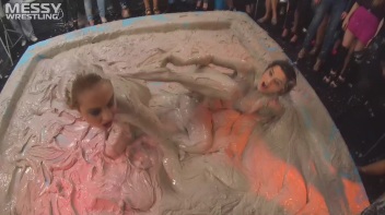 Messy Wrestling: Fashion Freaks Throw Down In The Mud - Watch Them Roar! Screencap 45 on www.sinx.com