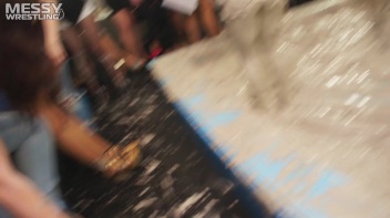 Messy Wrestling: Fashion Freaks Throw Down In The Mud - Watch Them Roar! Screencap 65 on www.sinx.com