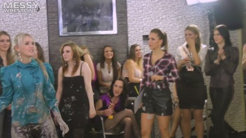 Messy Wrestling: Fashion Freaks Throw Down In The Mud - Watch Them Roar! Screencap 68 on www.sinx.com