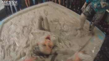 Messy Wrestling: Fashion Freaks Throw Down In The Mud - Watch Them Roar! Screencap 73 on www.sinx.com