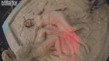 Messy Wrestling: Fashion Freaks Throw Down In The Mud - Watch Them Roar! Screencap 79 on www.sinx.com