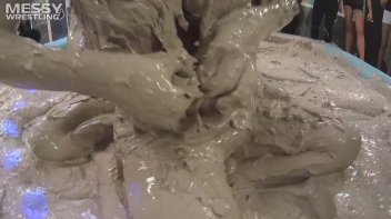 Messy Wrestling: Hittin' It Hard In The Mud - No Stopping Till There's Not A Dry Spot Left! Screencap 47 on www.sinx.com
