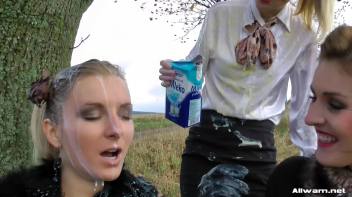 Messy Eurobabe Madness Screencap 58 on www.sinx.com