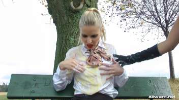 Messy Eurobabe Madness Screencap 46 on www.sinx.com