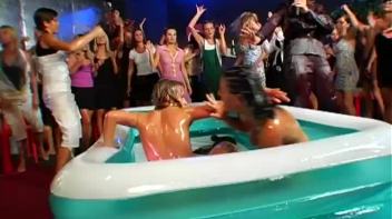 Aggressive, Sexy Babes Sling Oil Screencap 82 on www.sinx.com