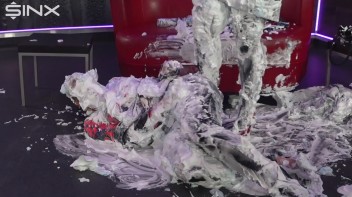 Wet And Messy Foam Covered Females Screencap 101 on www.sinx.com