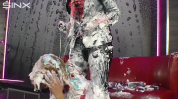 Wet And Messy Foam Covered Females Screencap 82 on www.sinx.com