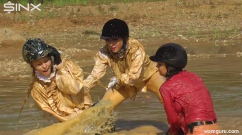 Muddy Catfight Leaves Stable Girls Wet And Messy Screencap 73 on www.sinx.com