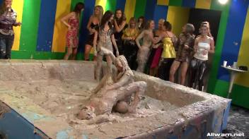 Redhead No More As Mud Consumes All! Screencap 92 on www.sinx.com