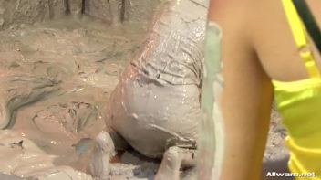 Redhead No More As Mud Consumes All! Screencap 28 on www.sinx.com