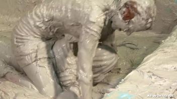 Redhead No More As Mud Consumes All! Screencap 53 on www.sinx.com