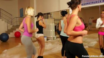 Aerobic Skills Put To The Fuck Test Part 1 Screencap 12 on www.sinx.com