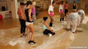 Aerobic Skills Put To The Fuck Test Part 1 Screencap 20 on www.sinx.com