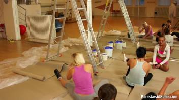 Aerobic Skills Put To The Fuck Test Part 1 Screencap 27 on www.sinx.com