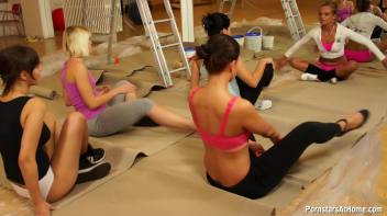 Aerobic Skills Put To The Fuck Test Part 1 Screencap 28 on www.sinx.com