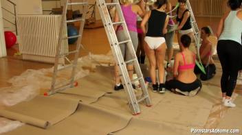 Aerobic Skills Put To The Fuck Test Part 1 Screencap 31 on www.sinx.com