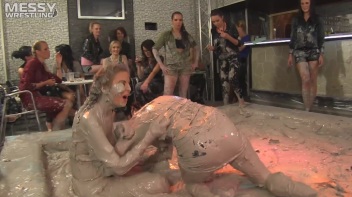 Mud Wrestling: Sisters Go Head To Toe Slop-Fest! Screencap 18 on www.sinx.com