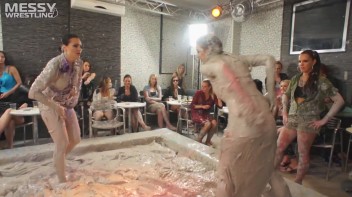 Mud Wrestling: Sisters Go Head To Toe Slop-Fest! Screencap 21 on www.sinx.com