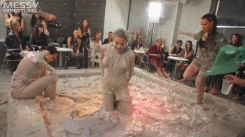 Mud Wrestling: Sisters Go Head To Toe Slop-Fest! Screencap 35 on www.sinx.com