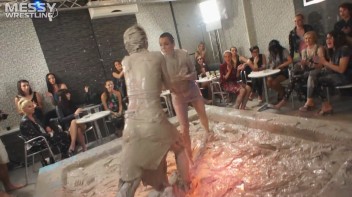 Mud Wrestling: Sisters Go Head To Toe Slop-Fest! Screencap 41 on www.sinx.com