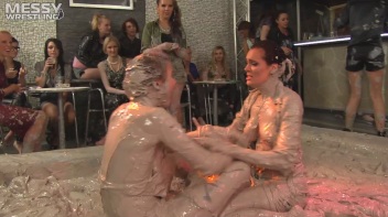 Mud Wrestling: Sisters Go Head To Toe Slop-Fest! Screencap 44 on www.sinx.com