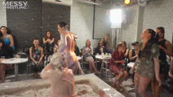 Mud Wrestling: Sisters Go Head To Toe Slop-Fest! Screencap 48 on www.sinx.com