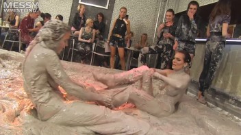 Mud Wrestling: Sisters Go Head To Toe Slop-Fest! Screencap 53 on www.sinx.com