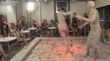 Mud Wrestling: Sisters Go Head To Toe Slop-Fest! Screencap 55 on www.sinx.com