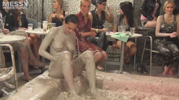 Mud Wrestling: Sisters Go Head To Toe Slop-Fest! Screencap 71 on www.sinx.com