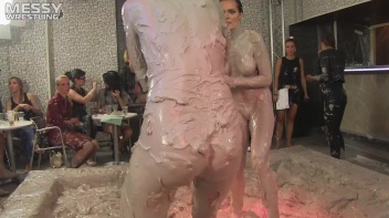 Mud Wrestling: Sisters Go Head To Toe Slop-Fest! Screencap 77 on www.sinx.com