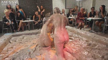 Mud Wrestling: Sisters Go Head To Toe Slop-Fest! Screencap 80 on www.sinx.com