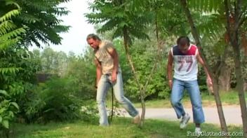 Backyard Masturbation Turns Hardcore Screencap 31 on www.sinx.com