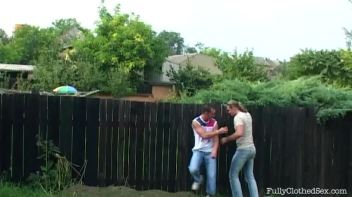 Backyard Masturbation Turns Hardcore Screencap 33 on www.sinx.com