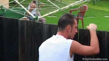 Backyard Masturbation Turns Hardcore Screencap 34 on www.sinx.com