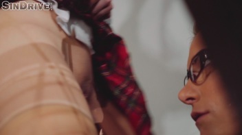 The Bladder Lesson: Very Hands On Lesbo Piss Training! Screencap 75 on www.sinx.com