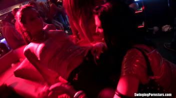 Making Fuck Buddies In The Club Part 3 - Lesbo Cam Screencap 29 on www.sinx.com