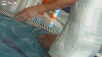 Wet Pool Fun For Champagne Babes Screencap 36 on www.sinx.com