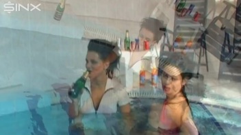 Wet Pool Fun For Champagne Babes Screencap 50 on www.sinx.com