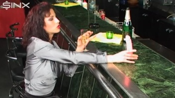 Solo Satisfactions, Big Dildo Meets Her Demands Screencap 8 on www.sinx.com