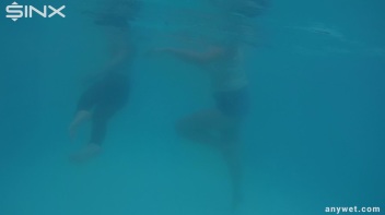 Sexy Swim Babes Play In The Pool Screencap 30 on www.sinx.com