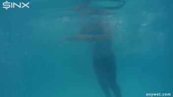 Sexy Swim Babes Play In The Pool Screencap 36 on www.sinx.com