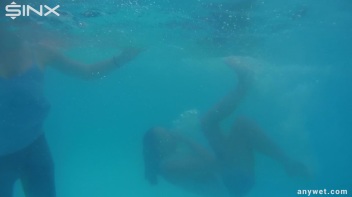 Sexy Swim Babes Play In The Pool Screencap 51 on www.sinx.com
