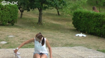 Sexy Swim Babes Play In The Pool Screencap 6 on www.sinx.com